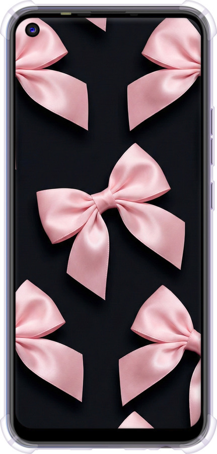 Силикон с усиленными углами чехол Coquette Ribbons Dark Coquette для Tecno Spark 5 Pro KD7 - 6767sp-2445 изображение 