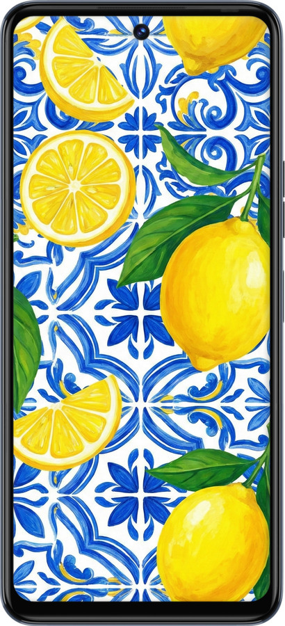 Силиконовый чехол Grocery Girl Italian Summer для Tecno Camon 18 CH6n - 6766u-2524 изображение 