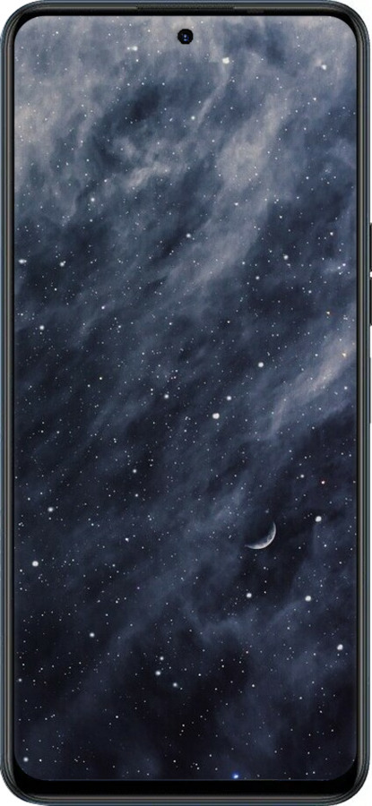 Силиконовый чехол Голубые облака, Голубая луна для Tecno Camon 18 Premier - 6398u-2652 изображение 