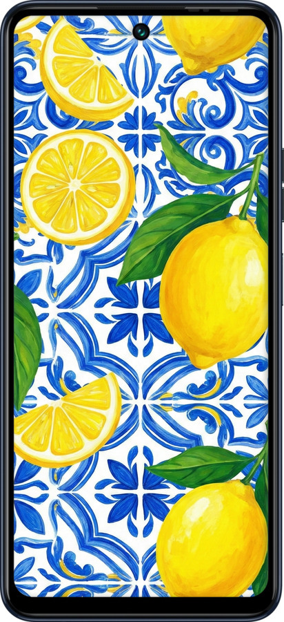 Силиконовый чехол Grocery Girl Italian Summer для Tecno Camon 19 Neo CH6i - 6766u-2753 изображение 