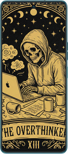 Силиконовый чехол The Overthinker для Tecno Camon 19 Pro (CI8n) - 6774u-2766 изображение 