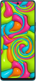 Силіконовий чехол Y2K Jelly Dream для Tecno Camon 19 Pro (CI8n) - 6780u-2766 изображение 