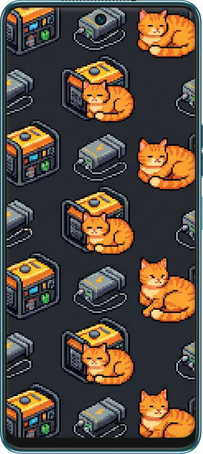 Силиконовый чехол Autonomous Zone для Tecno Camon 19 Pro (CI8n) - 6771u-2766 изображение 