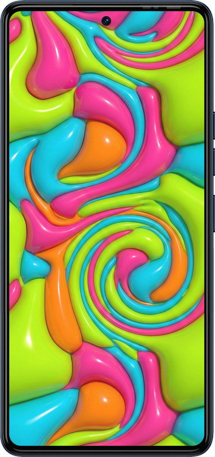 Силиконовый чехол Y2K Jelly Dream для Tecno Camon 20 Pro - 6780u-3100 изображение 