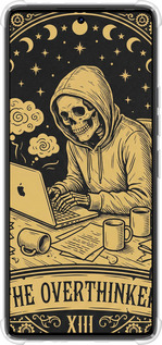 Силіконовий протиударний с посиленими кутами чехол The Overthinker для Tecno Camon 30 4g - 6774sp-3712 изображение 