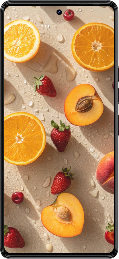 Силіконовий чехол Фрукти 3 для Tecno Camon 30 4g - 6703u-3712 изображение 