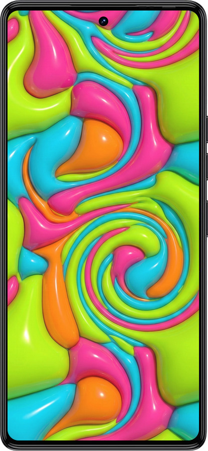 Силіконовий чехол Y2K Jelly Dream для Tecno Camon 30 4g - 6780u-3712 изображение 