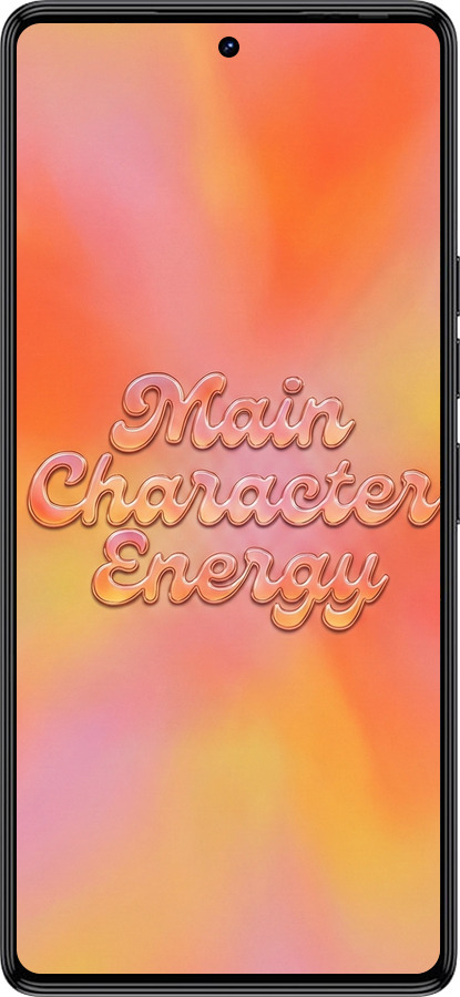 Силіконовий чехол Aura Gradient Main Character Energy Aesthetic Y2K для Tecno Camon 30 4g - 6783u-3712 изображение 