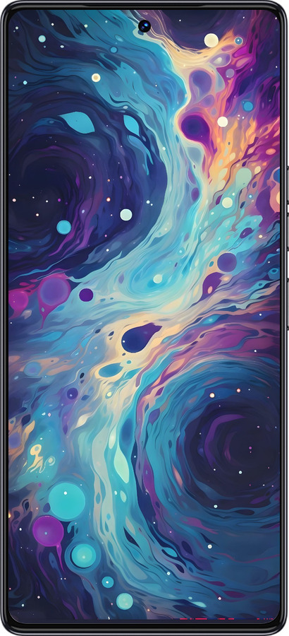Силіконовий чехол Арт акварель для Tecno Camon 30 pro 5G - 6329u-3713 изображение 
