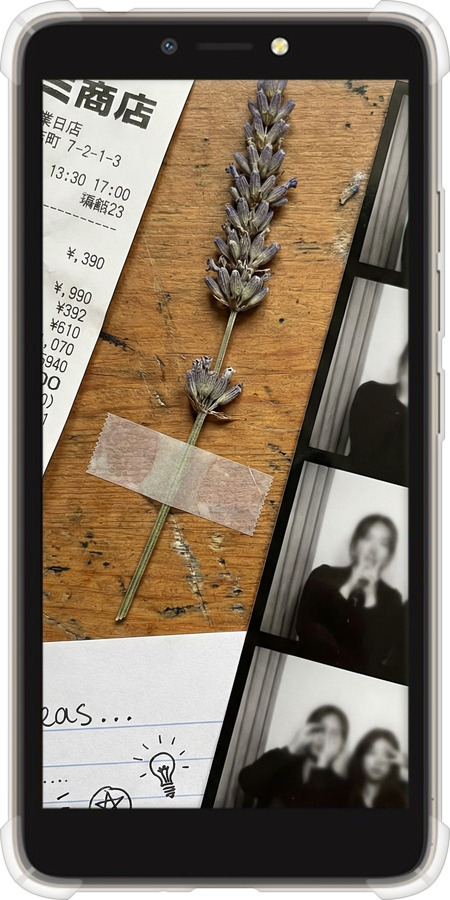 Силикон с усиленными углами чехол Aesthetic Scrapbook Collage для Tecno Pop 2F B1F - 6773sp-2391 изображение 