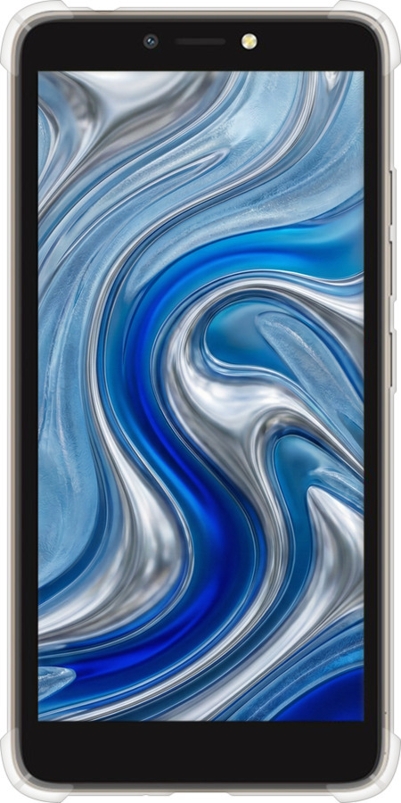 Силіконовий протиударний с посиленими кутами чехол Liquid Chrome для Tecno Pop 2F B1F - 6781sp-2391 изображение 