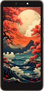 Силиконовый чехол Природа японии для Tecno Pop 2F B1F - 6327u-2391 изображение 