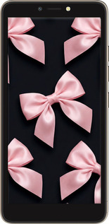 Силиконовый чехол Coquette Ribbons Dark Coquette для Tecno Pop 2F B1F - 6767u-2391 изображение 