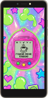 Силіконовий чехол Y2K Aesthetic Retro Pet: Годуй мене кавою для Tecno Pop 2F B1F - 6784u-2391 изображение 