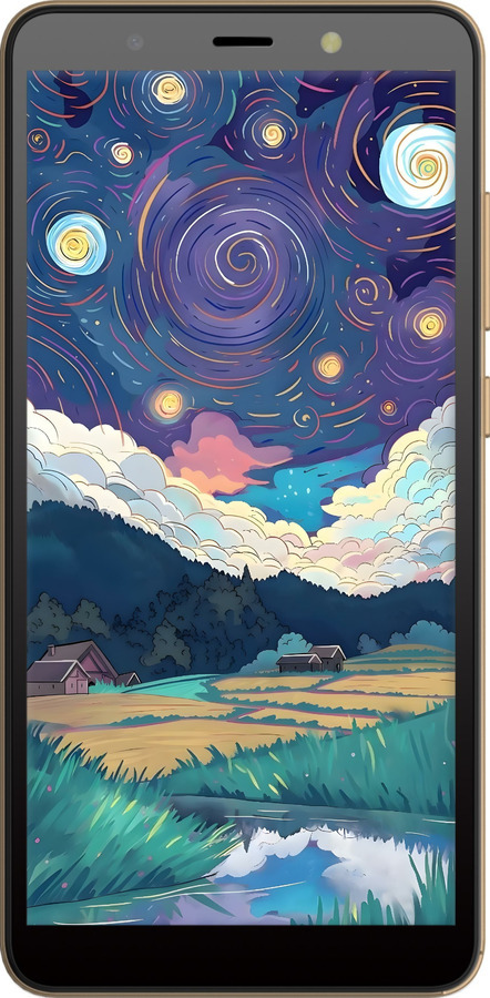 Силіконовий чехол Креативний арт для Tecno Pop 3 BB2 - 6322u-2443 изображение 