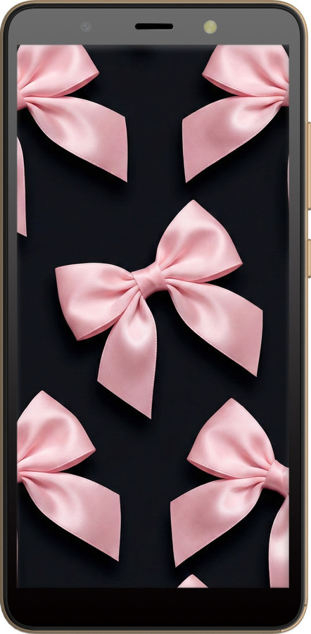 Силиконовый чехол Coquette Ribbons Dark Coquette для Tecno Pop 3 BB2 - 6767u-2443 изображение 