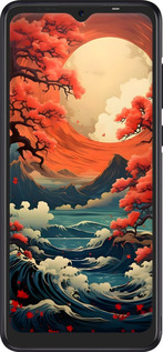 Силиконовый чехол Природа японии для Tecno Pop 4 Pro BC3 - 6327u-2444 изображение 