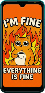 TPU чехол Funny Cat для Tecno Pop 5 BD2p - 6786b-2412 изображение 