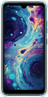 Силикон с усиленными углами чехол Арт акварель для Tecno Pop 5 BD2p - 6329sp-2412 изображение 