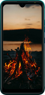 Силиконовый чехол Огонь для Tecno Pop 5 BD2p - 6021u-2412 изображение 
