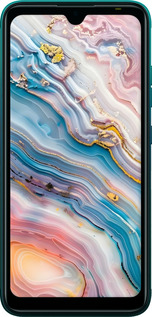 Силіконовий чехол Мрамор красивый для Tecno Pop 5 BD2p - 6376u-2412 изображение 