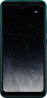 Силіконовий чехол Голубые облака, Голубая луна для Tecno Pop 5 BD2p - 6396u-2412 изображение 