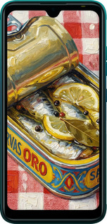 Силиконовый чехол Vintage Sardine Tin Phone для Tecno Pop 5 BD2p - 6772u-2412 изображение 