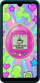 Силиконовый чехол Y2K Aesthetic Retro Pet: Годуй мене кавою для Tecno Pop 5 BD2p - 6784u-2412 изображение 