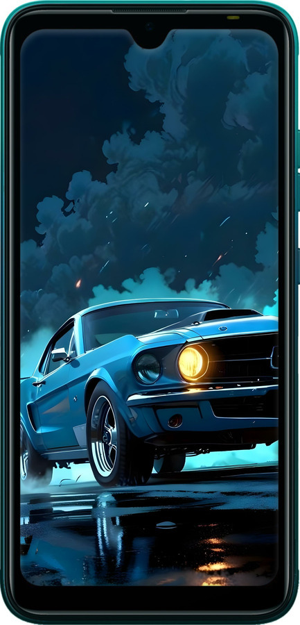 Силиконовый чехол Форд мустанг для Tecno Pop 5 BD2p - 6374u-2412 изображение 