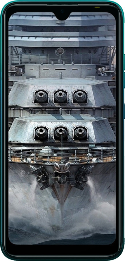 Силиконовый чехол Линкор, world of tanks, wargaming, военный корабль для Tecno Pop 5 BD2p - 6453u-2412 изображение 
