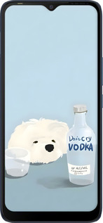 TPU чехол Пес водка для Tecno POP 5 LTE BD4 - 6368b-2639 изображение 