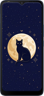 TPU чехол Cute Cat Celestial/Witchy для Tecno POP 5 LTE BD4 - 6787b-2639 изображение 