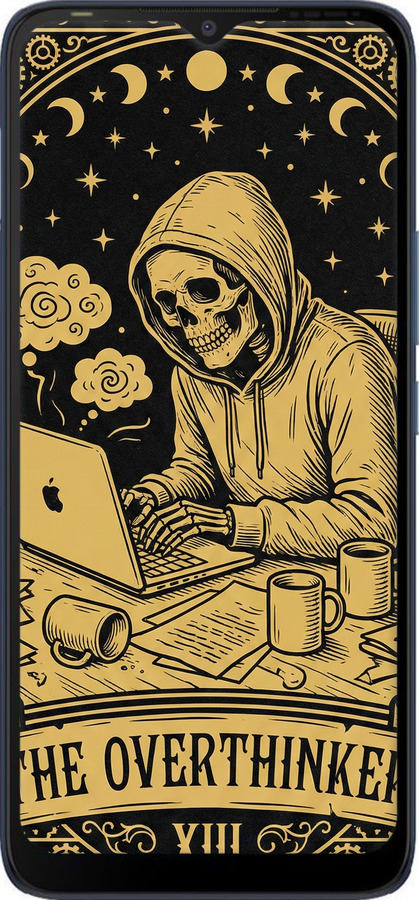 TPU чехол The Overthinker для Tecno POP 5 LTE BD4 - 6774b-2639 изображение 