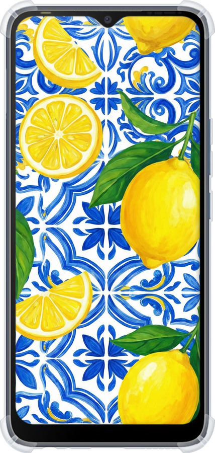 Силіконовий протиударний с посиленими кутами чехол Grocery Girl Italian Summer для Tecno POP 5 LTE BD4 - 6766sp-2639 изображение 