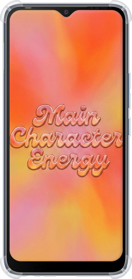 Силіконовий протиударний с посиленими кутами чехол Aura Gradient Main Character Energy Aesthetic Y2K для Tecno POP 5 LTE BD4 - 6783sp-2639 изображение 