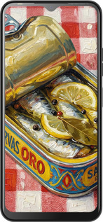 Силиконовый чехол Vintage Sardine Tin Phone для Tecno POP 6 Pro BE8 - 6772u-2929 изображение 