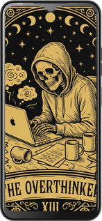 Силиконовый чехол The Overthinker для Tecno POP 6 Pro BE8 - 6774u-2929 изображение 