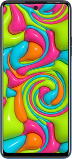 Силиконовый чехол Y2K Jelly Dream для Tecno Pova 2 - 6780u-2649 изображение 