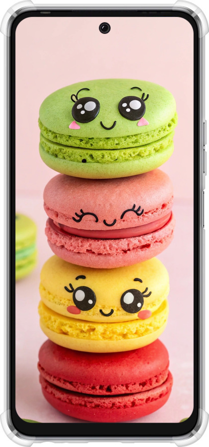 Силикон с усиленными углами чехол Печенье для Tecno Pova 4 LG7n - 6693sp-2967 изображение 