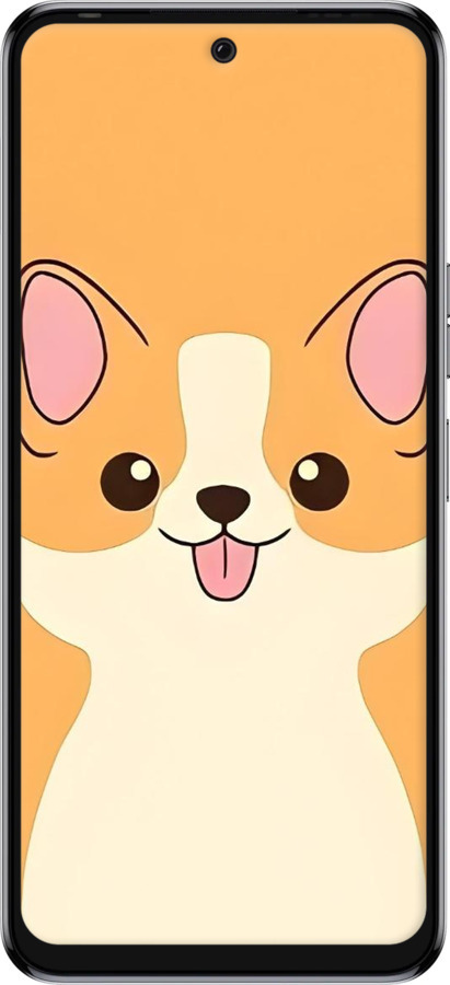 Силіконовий чехол Милый пес для Tecno Pova 4 LG7n - 6296u-2967 изображение 