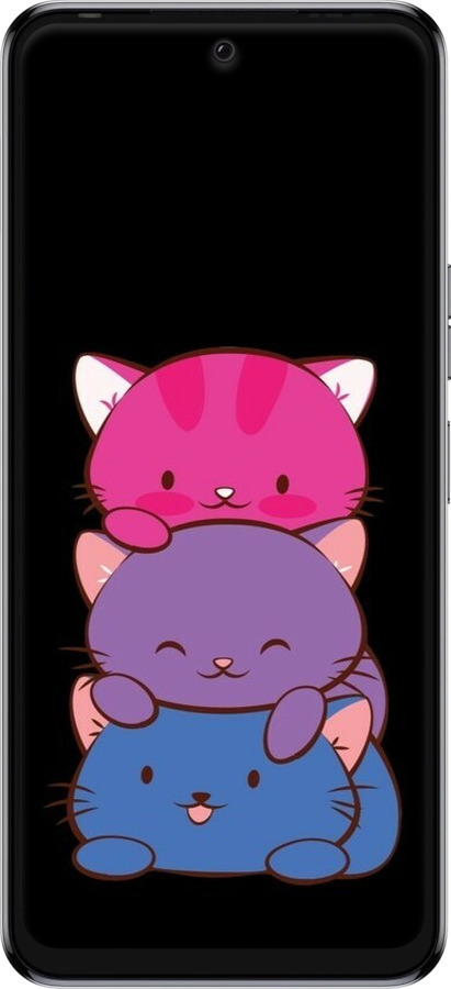 Силиконовый чехол Милые кошки для Tecno Pova 4 LG7n - 6518u-2967 изображение 