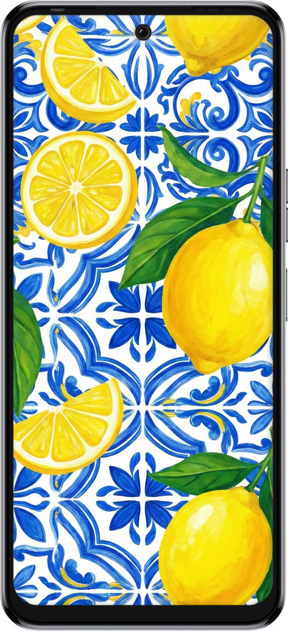 Силіконовий чехол Grocery Girl Italian Summer для Tecno Pova 4 LG7n - 6766u-2967 изображение 