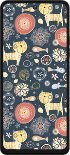 Силиконовый чехол Котята v4 для Tecno Pova 5 - 1224u-3139 изображение 