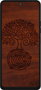 Силиконовый чехол Узор дерева для Tecno Pova 5 - 4119u-3139 изображение 