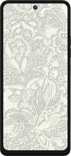 Силиконовый чехол Белое кружево для Tecno Pova 5 - 4383u-3139 изображение 