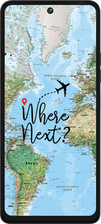 Силиконовый чехол Путешествие для Tecno Pova 5 - 4503u-3139 изображение 