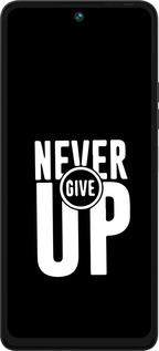 Силиконовый чехол Никогда не сдавайся для Tecno Pova 5 - 4572u-3139 изображение 