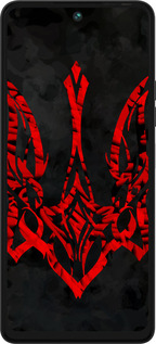 Силиконовый чехол Герб Украины v4 для Tecno Pova 5 - 5319u-3139 изображение 