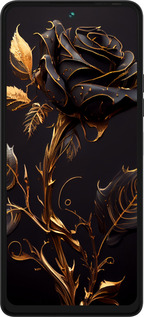 Силиконовый чехол Роза 3 для Tecno Pova 5 - 5552u-3139 изображение 