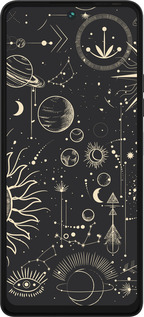 Силіконовий чехол Фаза місяця для Tecno Pova 5 - 5605u-3139 изображение 